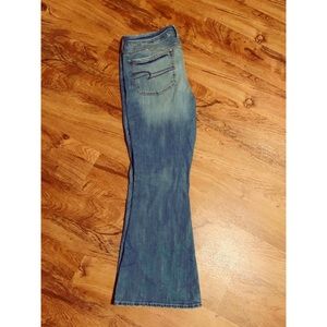 NWOT American Eagle Boho Flare Jeans